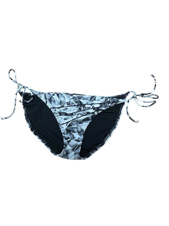 Athleta Other - Athleta Womens Geometric Bikini Bottom With Adjustable Side Ties Size Large Blac